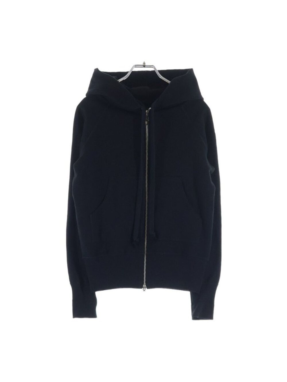 Chrome Hearts Sweatshirt HD Back Cross Patch Double Zip Up Hoodie Black